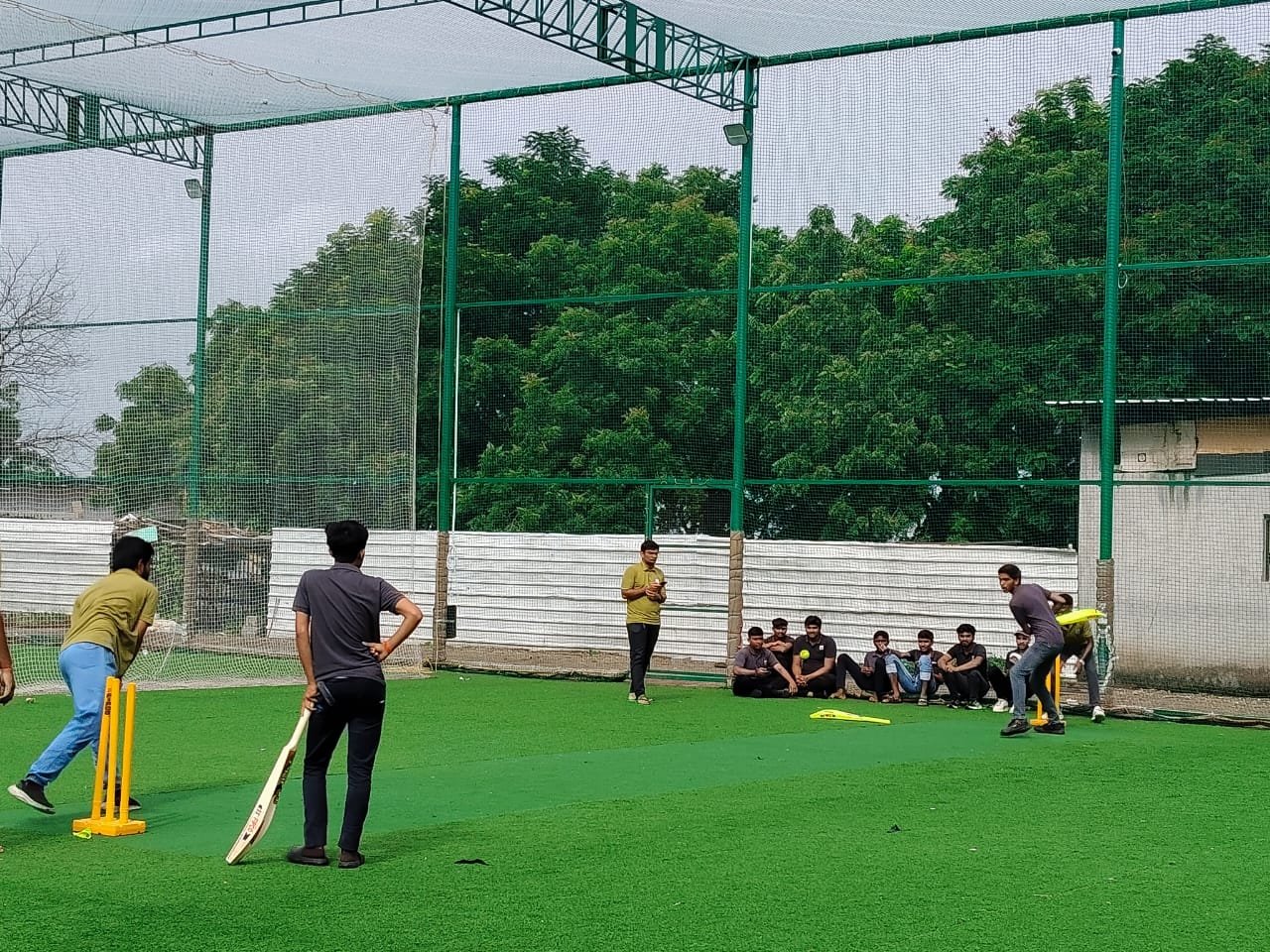 The Intra-Departmental Box-Cricket Tournament in Pharmacy department held on 26 August 2025 was a spectacular and highenergy event that brought together students from all semesters in a thrilling display of talent, teamwork, and sportsmanship. With 07 enthusiastic teams stepping up to the crease, the tournament became a vibrant celebration of competitive spirit. The Final stage was a true highlight, testing the nerves and skills of every player. After fiercely contested matches, The Boys OF ALPHA SQUAD AND KRISHNA TEAM emerged victorious, thanks to their exceptional coordination, smart gameplay, and unwavering determination. Both teams demonstrated commendable sportsmanship and consistency throughout the tournament. The event concluded with cheers, celebrations, and heartfelt appreciation for all the players, organizers, and supporters who made the tournament a grand success. Congratulations to TEAM KRISHNA for their outstanding TOURNAMENT WIN! Here's to many more such thrilling tournaments in the future!
